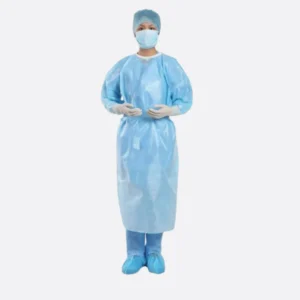 Disposable Coverall suit(Fabric- Non-woven,GSM-60)-Colour Blue