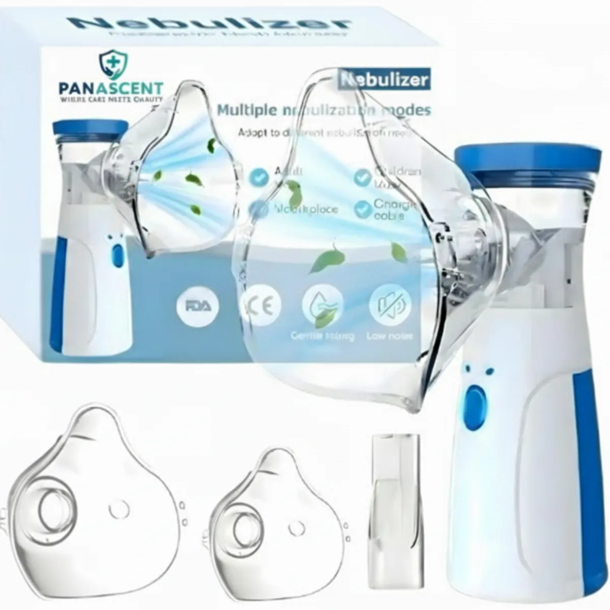 Nebulizer,Portable Mesh Nebulizer Mini Vaporizers Handheld Atomizers for Adults and Children